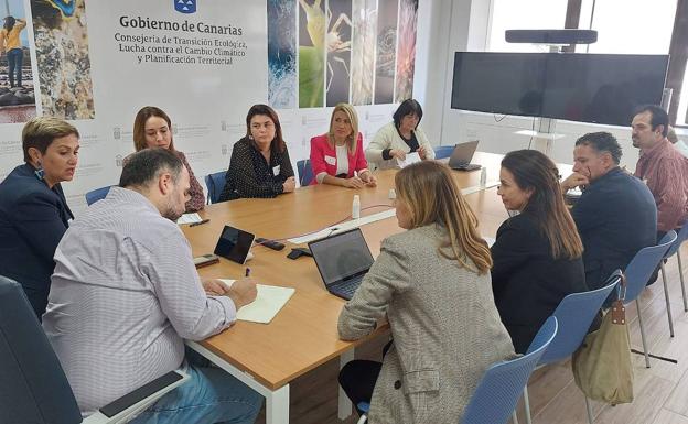 REE confirma a los vecinos de Carrizal que no pasará el cable por el casco