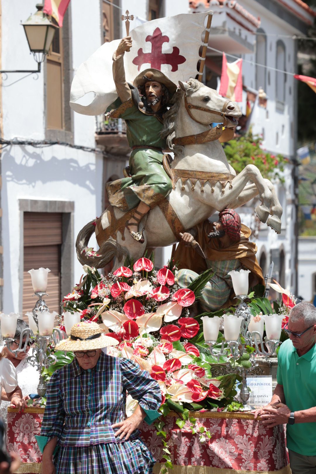 Tunte Celebra Las Fiestas En Honor A Santiago Ap Stol Canarias