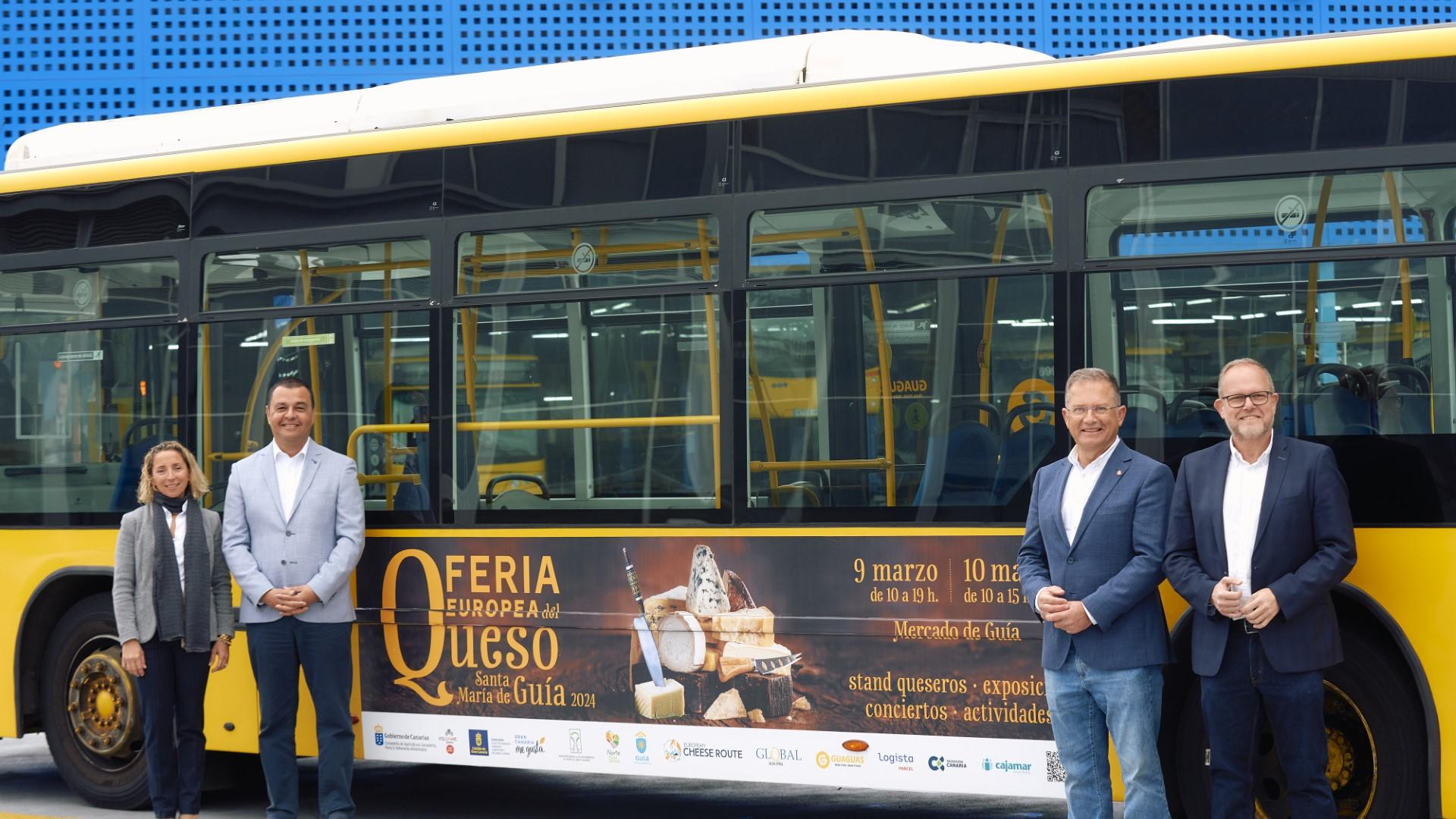 La Feria Europea Del Queso Se Sube A Guaguas Municipales Canarias7