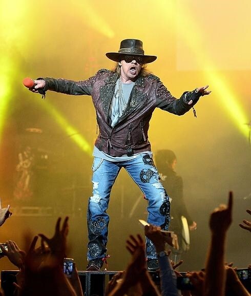 Axl Rose Afronta Como Un Reto Su Debut Con AC DC Diario Sur