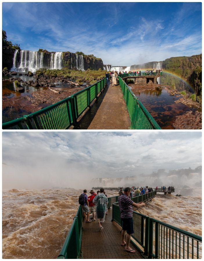 Fotos Las Cataratas De Iguaz Desbordadas El Diario Vasco