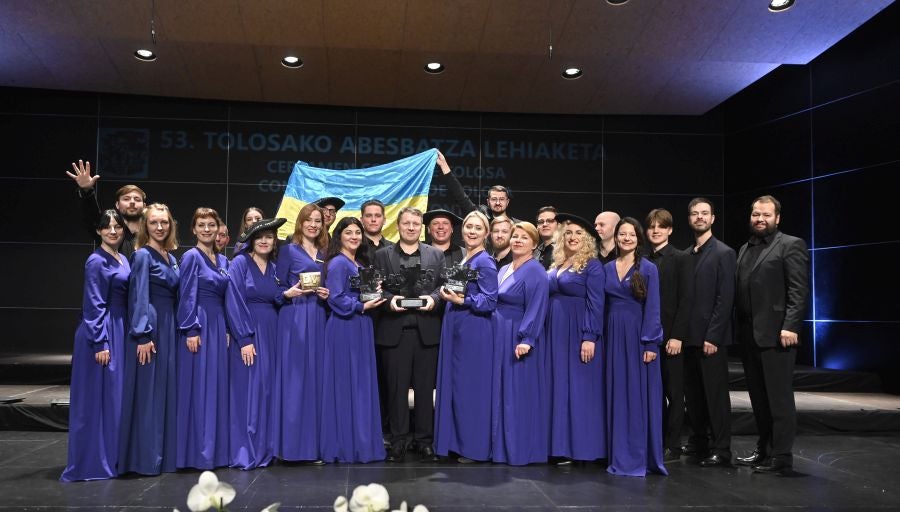 Fotos Sophia Chamber Choir De Kiev Gana El Certamen Coral De Tolosa