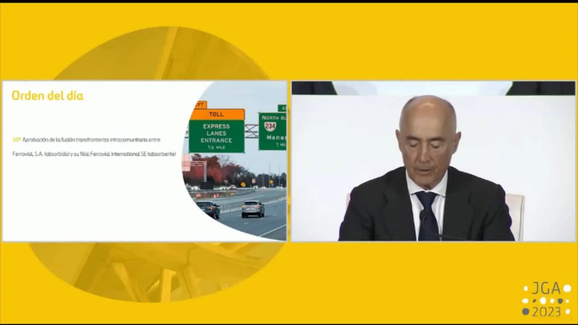 Los accionistas de Ferrovial aprueban su traslado a Países Bajos El