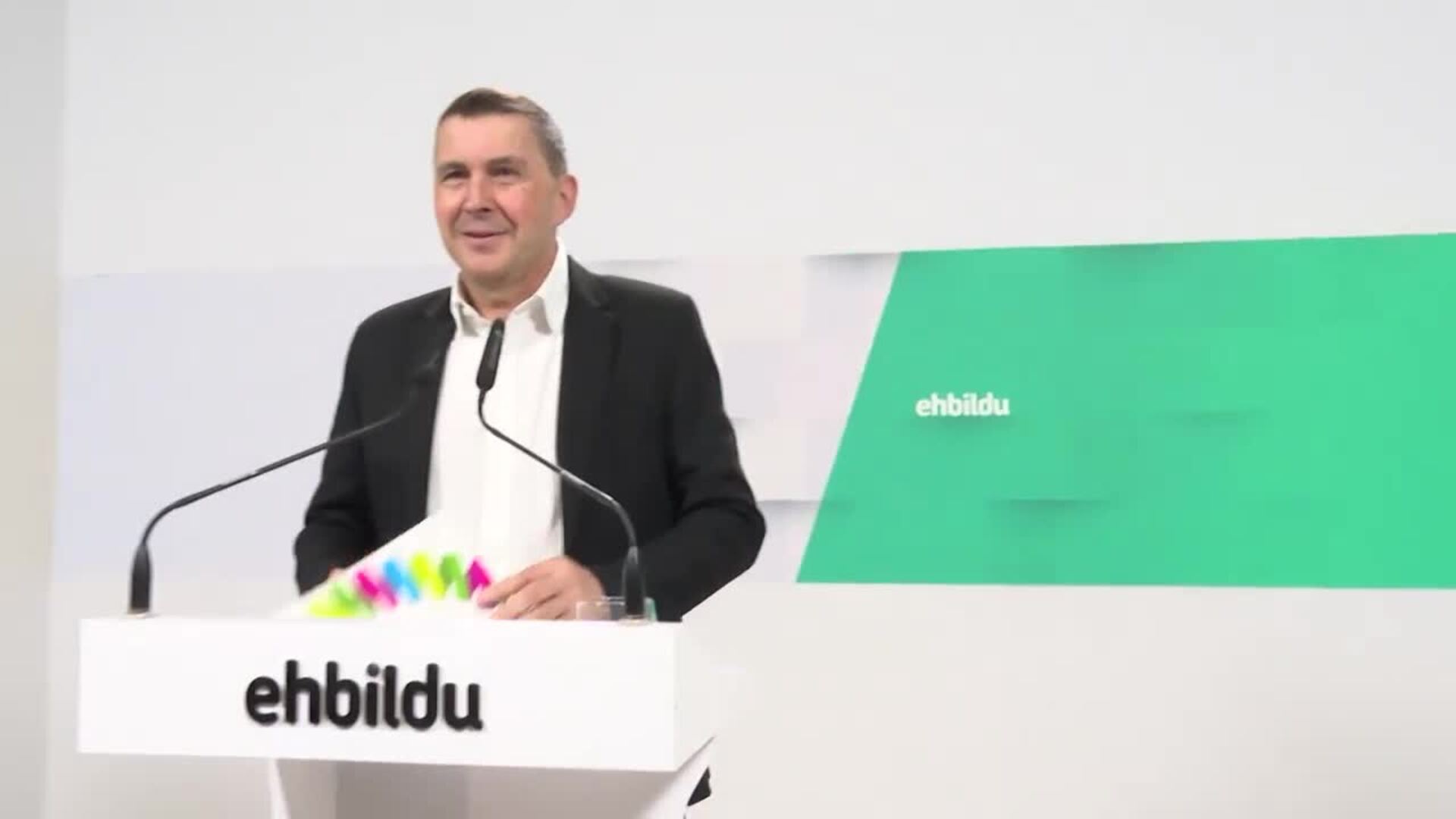 Otegi no prevé presentarse como candidato de EH Bildu como lehendakari