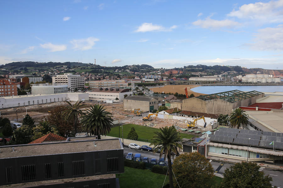 Derribo De Las Naves En El Arbeyal El Comercio Diario De Asturias