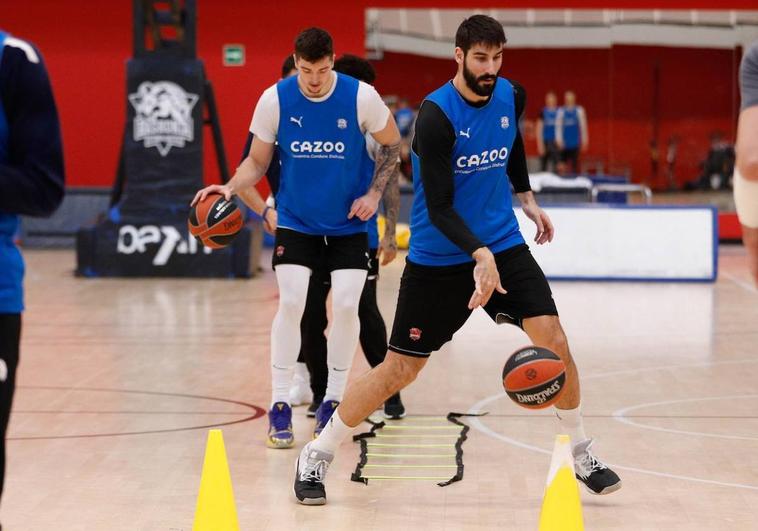 Hommes se reincorpora a los entrenamientos del Baskonia