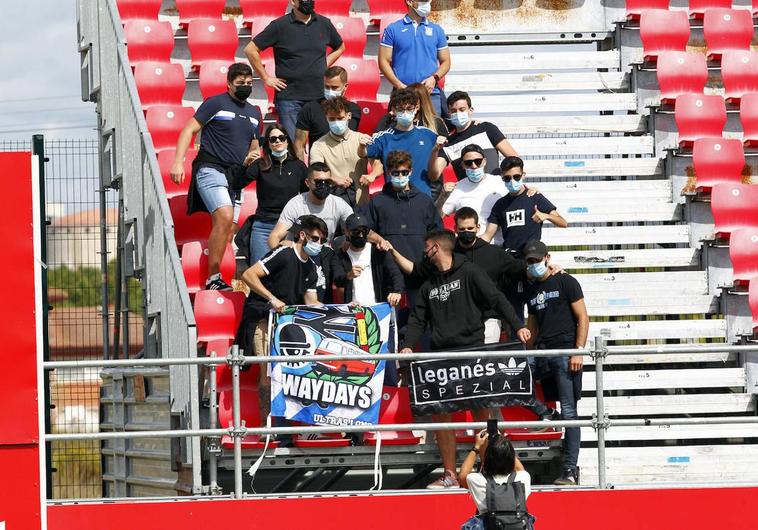 Al menos 200 hinchas del Leganés viajarán a Miranda