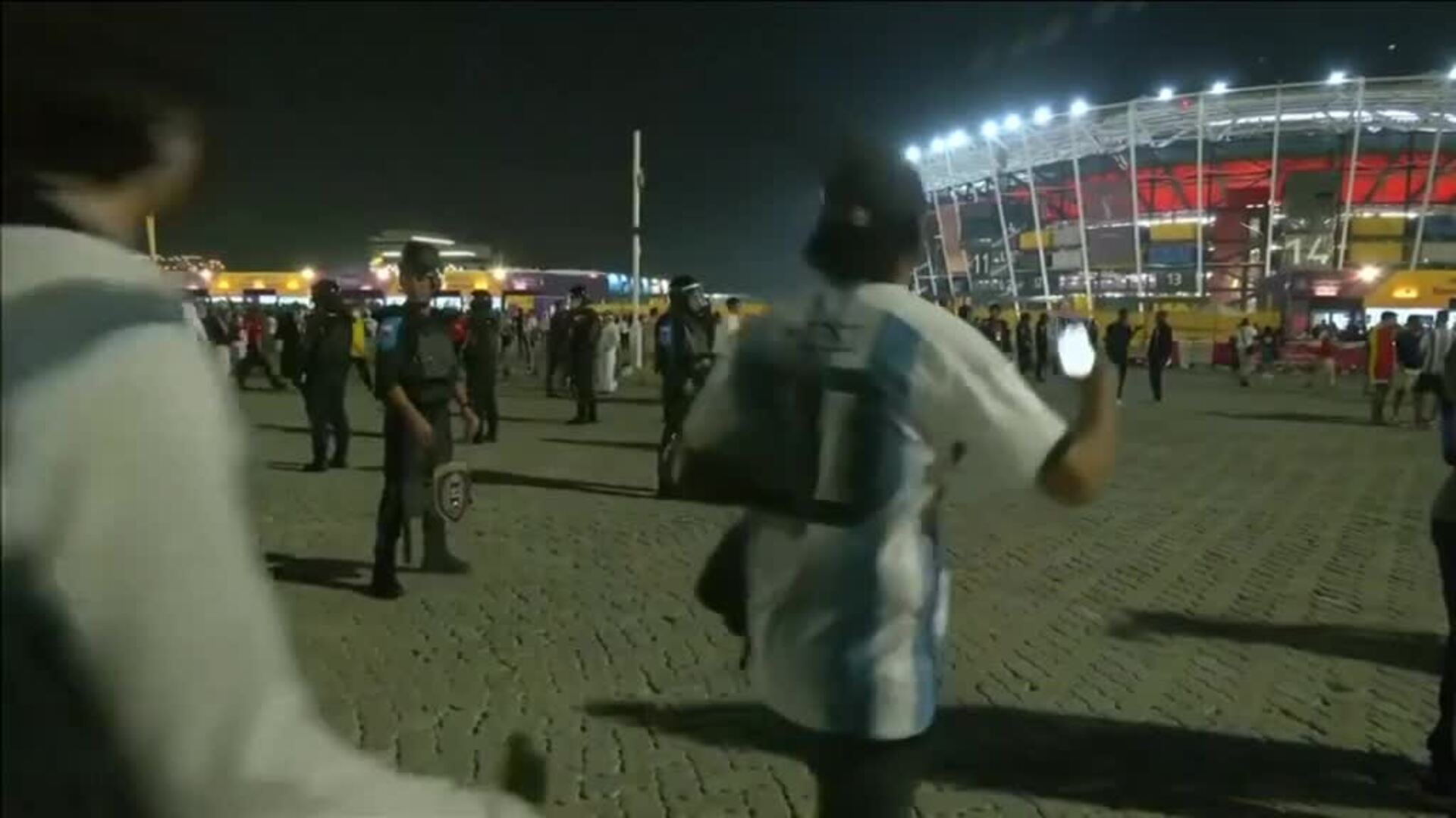 Catar Aumenta La Seguridad En Los Estadios Tras La Pelea Entre