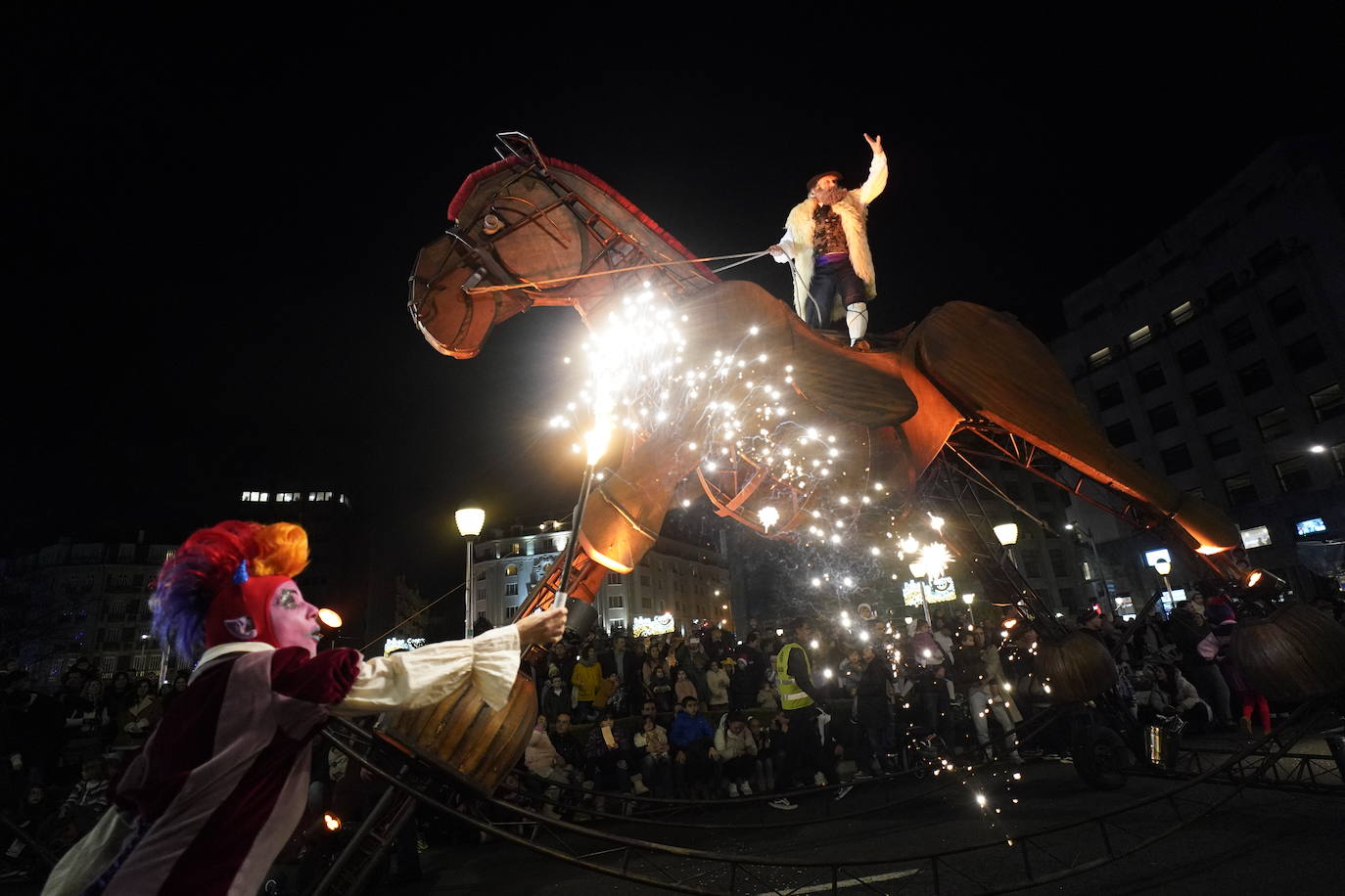 El desfile de Olentzero y Mari Domingi en imágenes El Correo