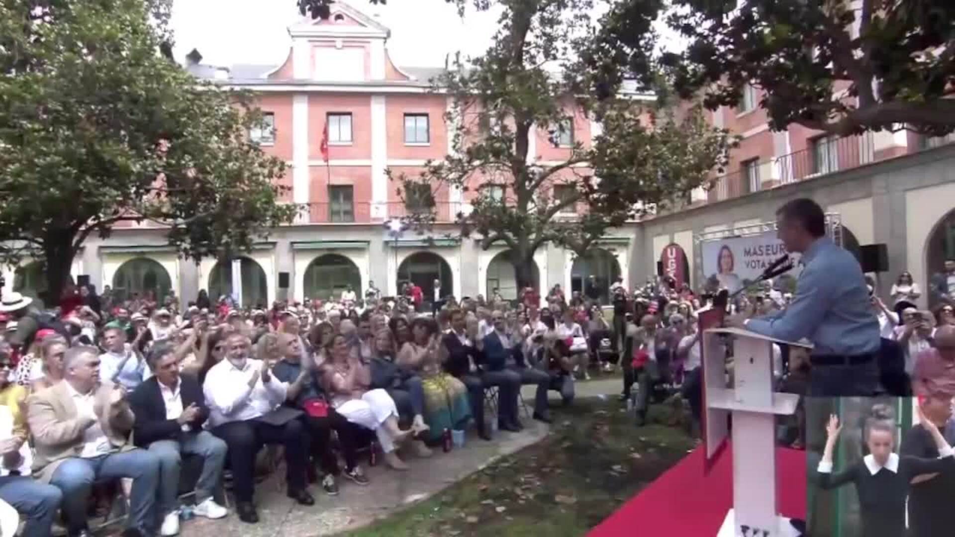 Sánchez tiene buenas vibraciones el último día de campaña El Correo