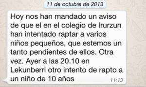 La Ertzaintza Desmonta Un Bulo Sobre Secuestradores De Ni Os En