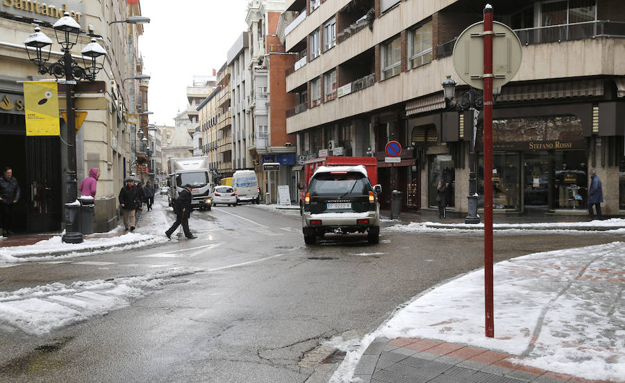 Fotos La Capital Palentina Se Ti E De Blanco Ii El Norte De Castilla