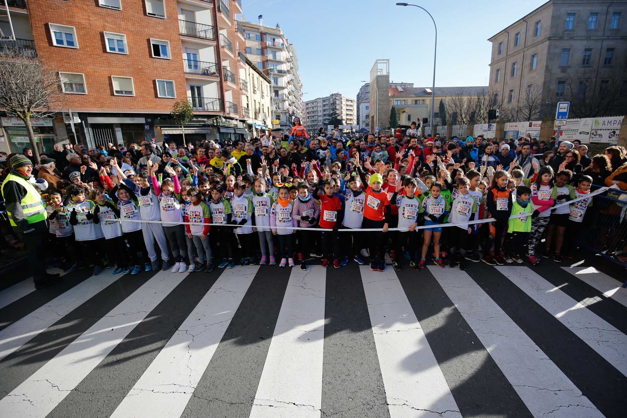 Fotos Primera carrera de niños de la San Silvestre salmantina El