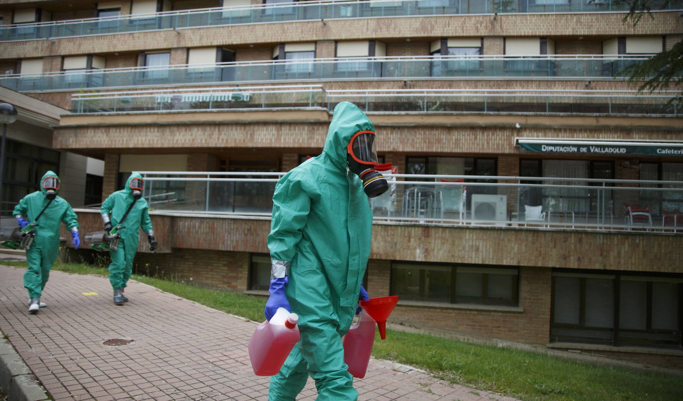 Coronavirus en Valladolid Las residencias de la Diputación registran