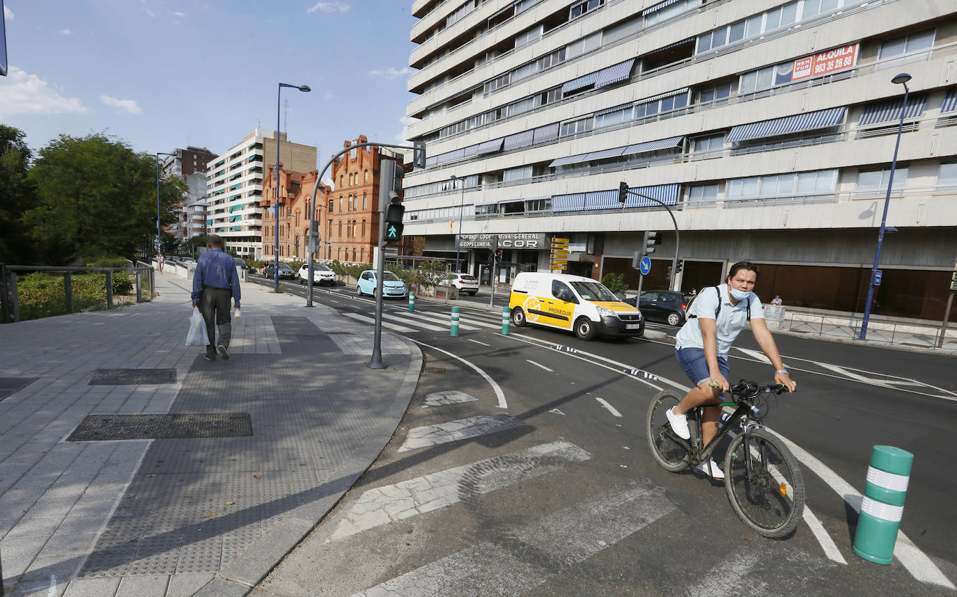 Fotos El Nuevo Carril Habilitado Para Bicis En El Paseo Isabel La