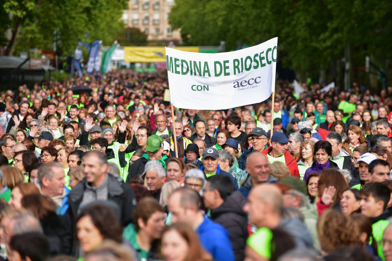 En Im Genes La Xii Marcha Contra El C Ncer De Valladolid El