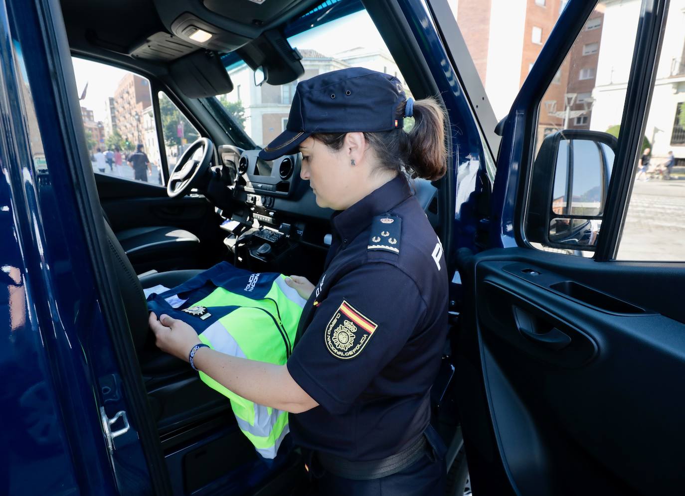 Así son los furgones de los antidisturbios de Valladolid El Norte de