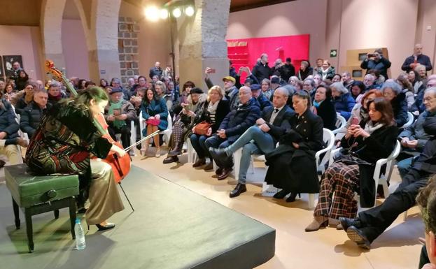 El Festival Atrium Musicae llevó a Iris Azquineyer al Museo Vostell Malpartida