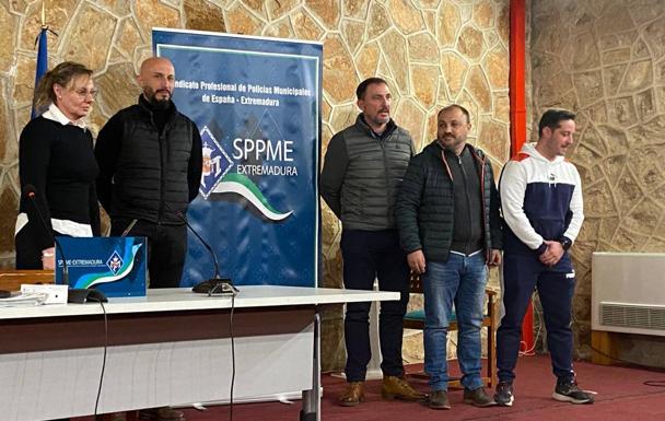 Constituida la directiva regional del SPPME por policías de Villafranca y Navalmoral