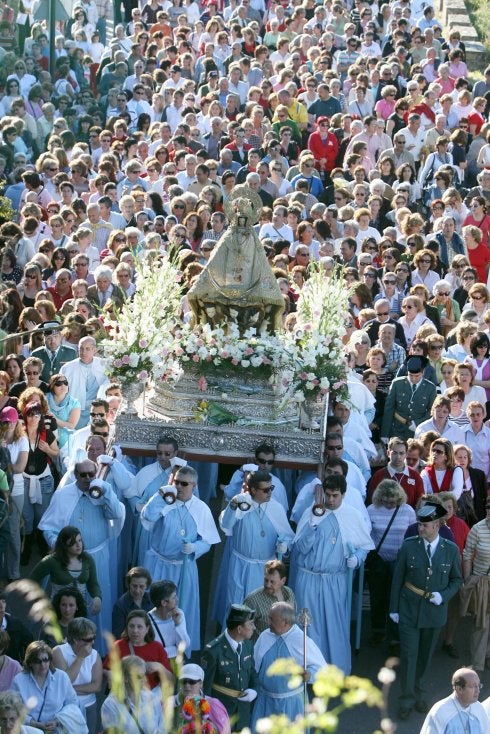 El novenario de la Virgen aspira a ser fiesta de interés turístico