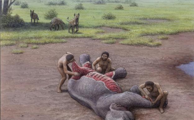 Los homínidos de Orce competían con las hienas gigantes para alimentarse