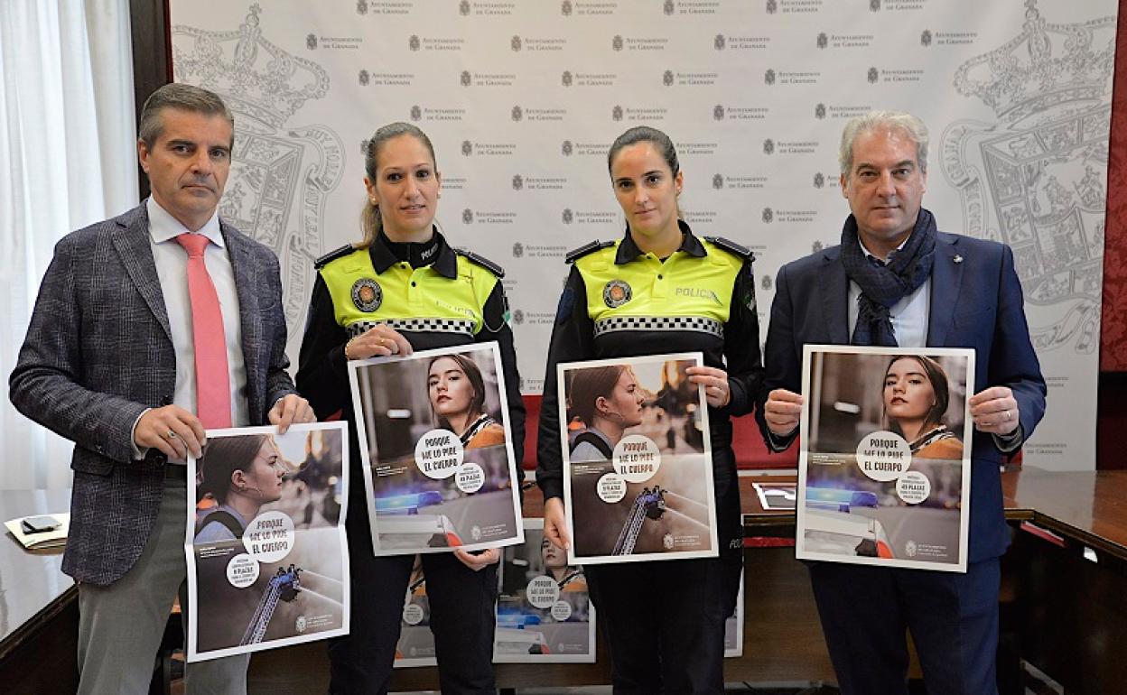 Lanzan una campaña para fomentar la presencia de mujeres en Policía