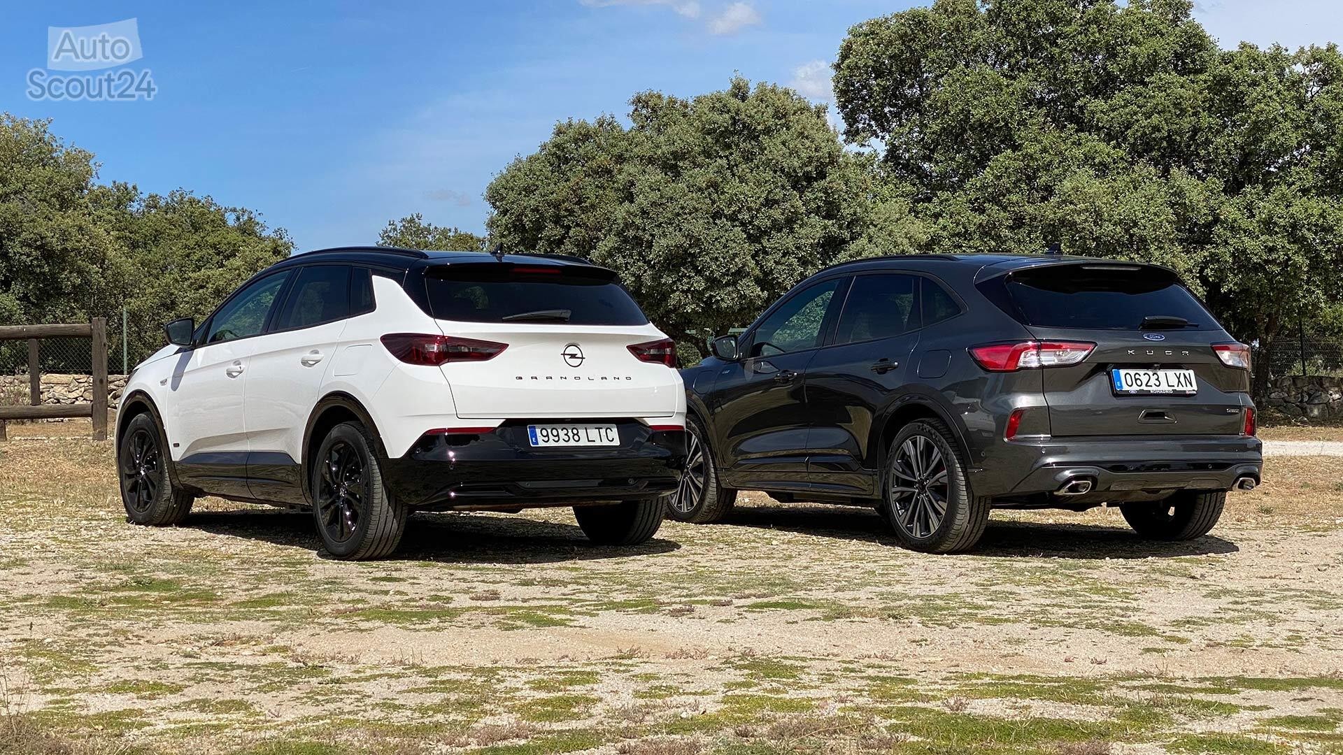 Comparativa Opel Grandland Vs Ford Kuga La Rioja