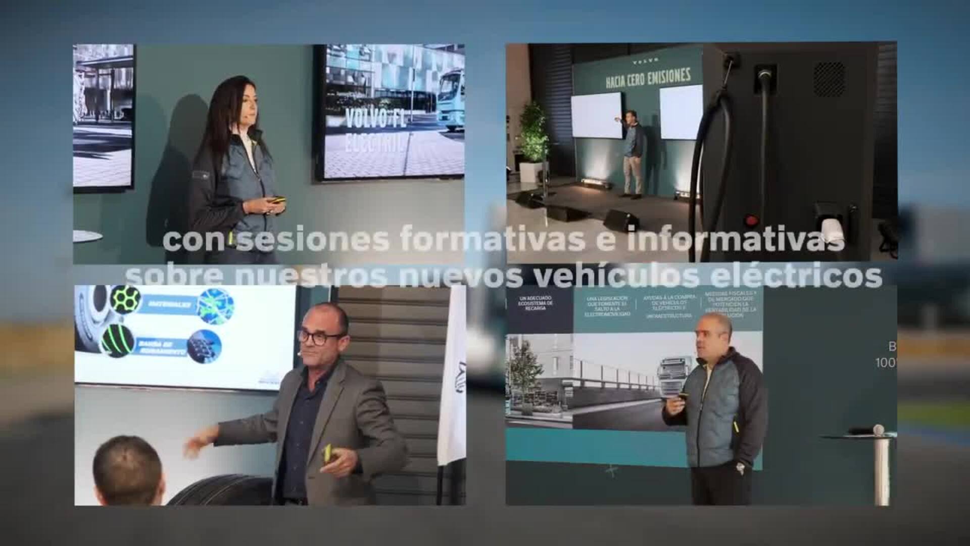 Volvo Trucks presenta su gama 100 eléctrica en el Circuito Jarama de