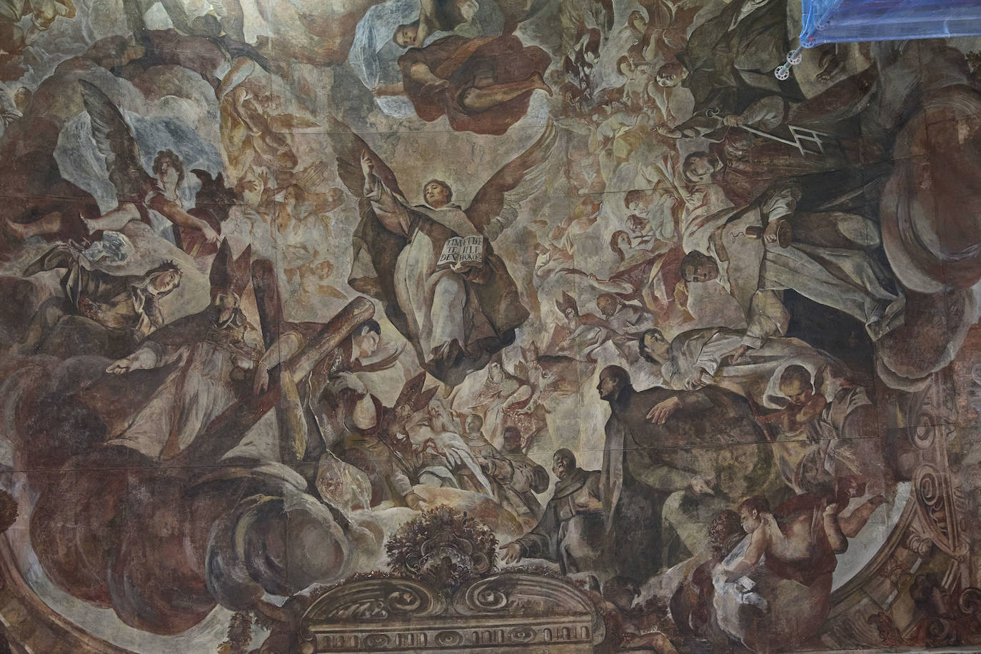 Fotos Frescos De Palomino En La B Veda De La Iglesia De Los Santos