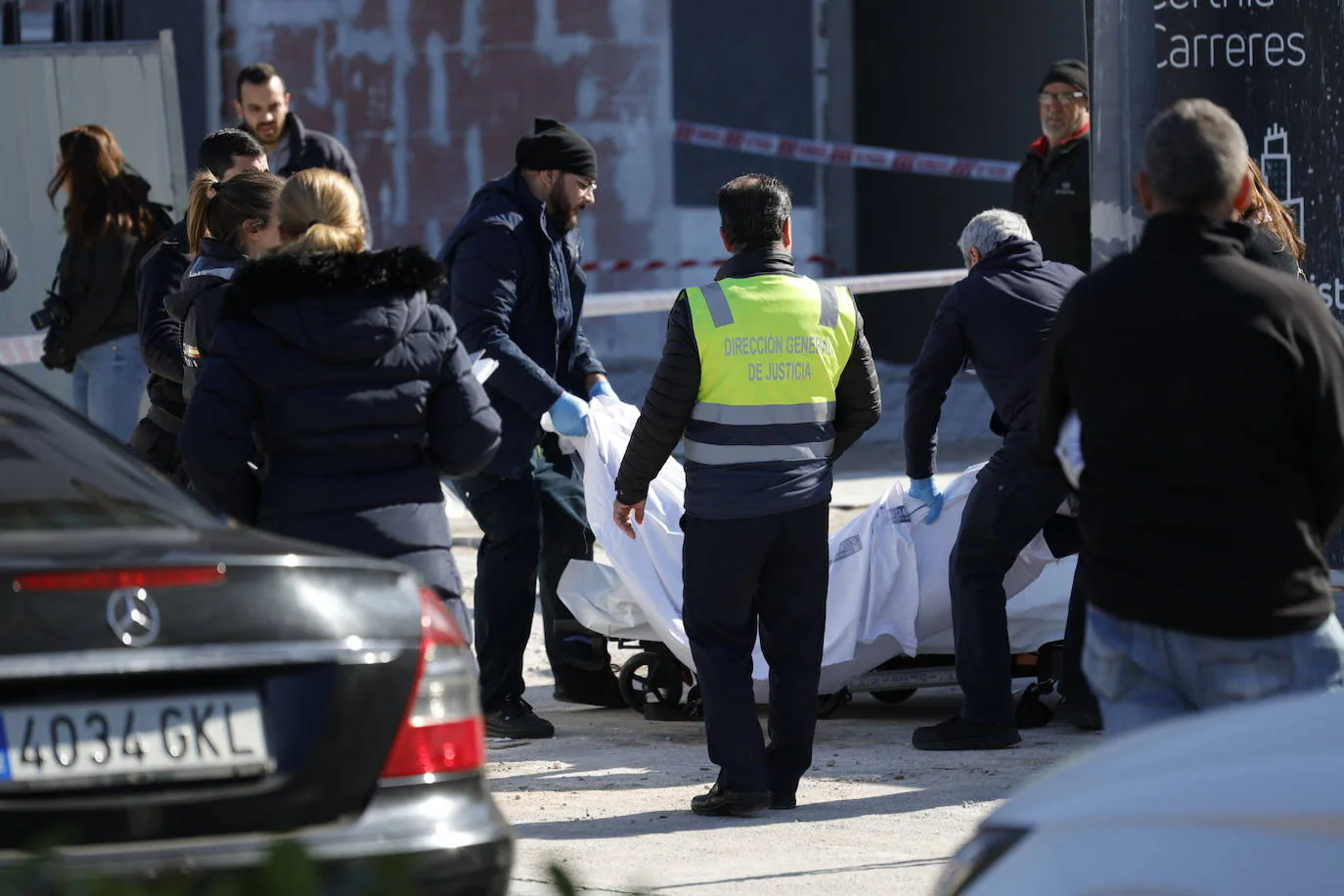 Fotos Un trabajador muere al caer desde la séptima planta de un