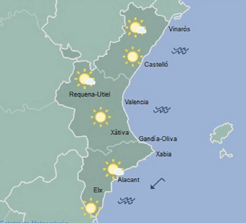 Previsi N Del Tiempo En Castell N Valencia Y Alicante Las Lluvias