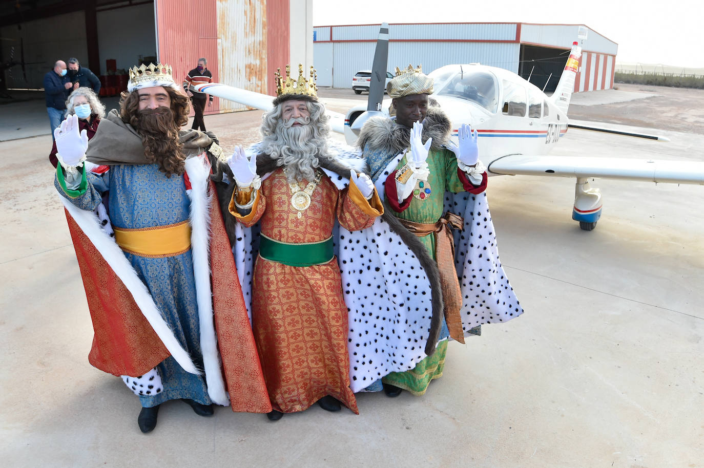 Fotos Los Reyes Magos Aterrizan En Murcia La Verdad