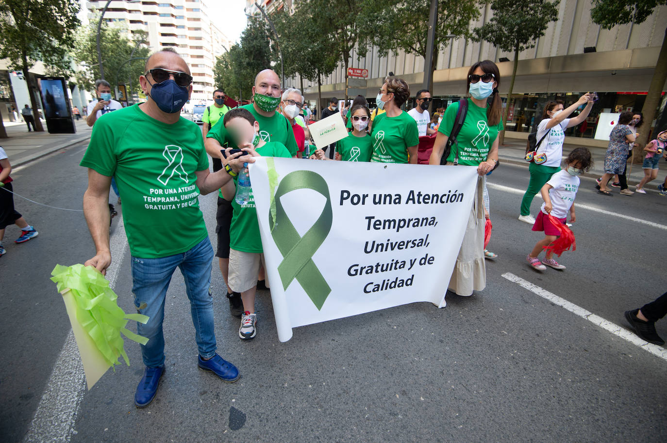 Fotos Manifestación de las plataformas en defensa de los servicios