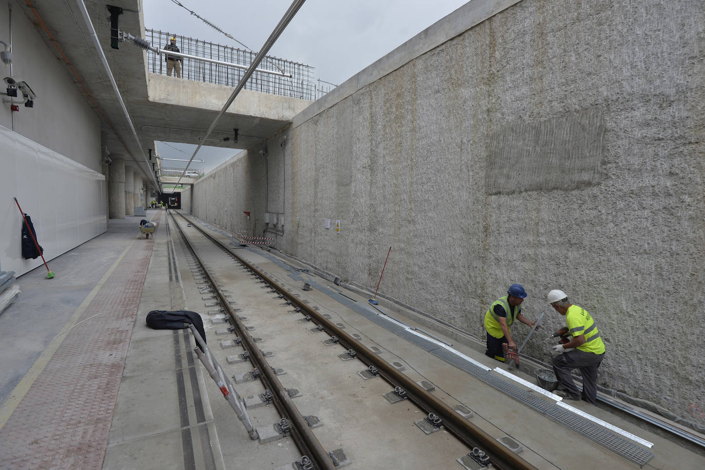 Fotos GALERÍA Las obras de la estación subterránea del AVE en El