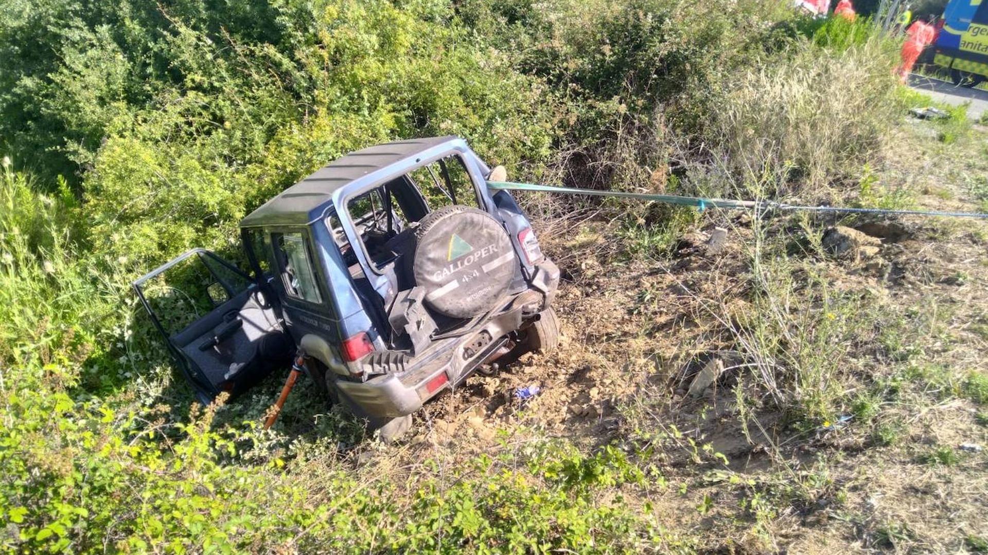 Un Herido Grave Y Tres Leves En Un Accidente Entre Dos Furgonetas Y Un