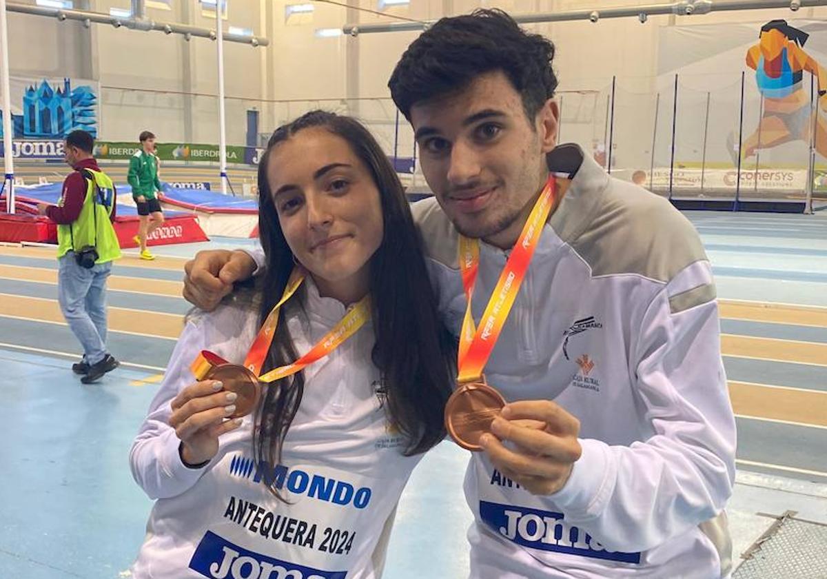 Dos Medallas Para El Atl Tico Salamanca En El Nacional Sub De Pista