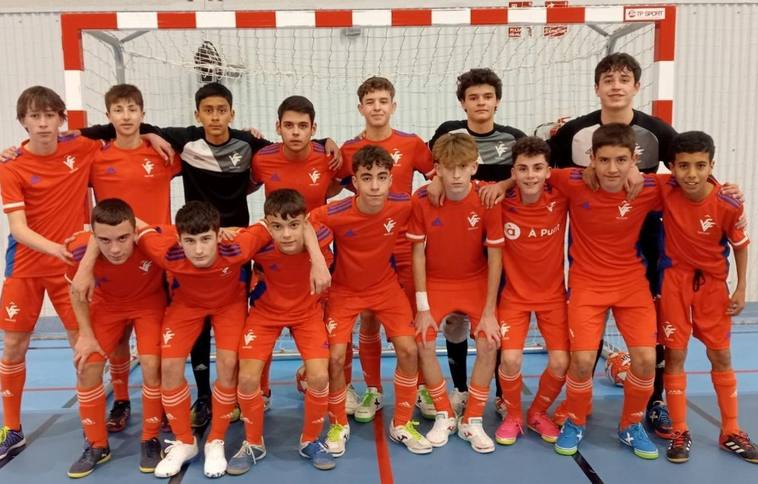 La selección valenciana Sub 14 de fútbol sala triunfa ante el CFS Dianense
