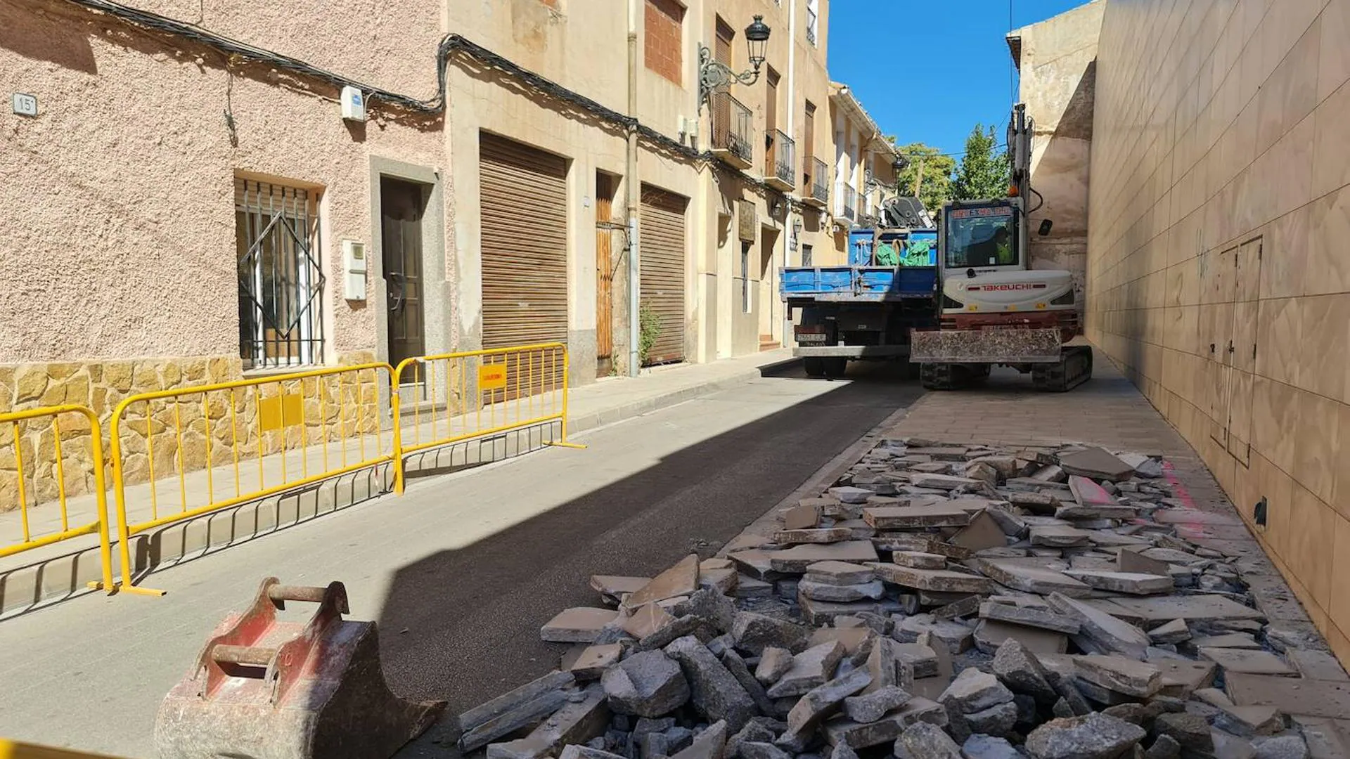 Obras En Elda Arrancan Las Obras Para Mejorar La Accesibilidad En La