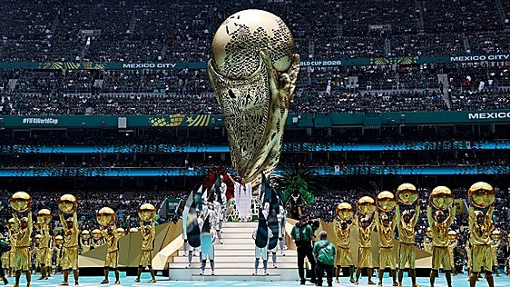 La ceremonia de inauguración del Mundial, en imágenes