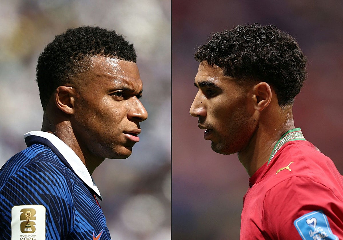 Mbappé-Hakimi: el gran 'bromance' del fútbol se para 90 minutos