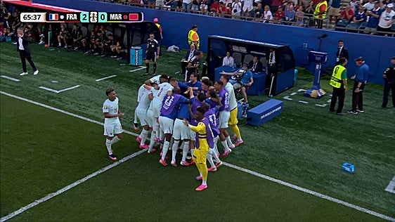 Todos los goles del partido Francia-Marruecos (2-0)