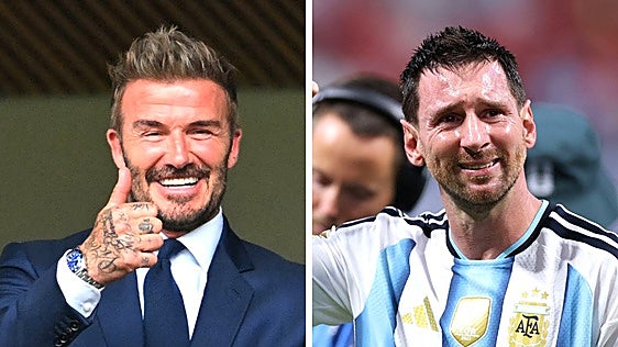 40 millones de Messi y 25 de Beckham: así es el otro Argentina-Inglaterra del Mundial