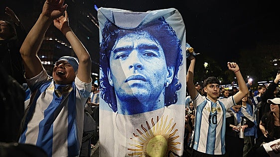 Odas a 'San Maradona'