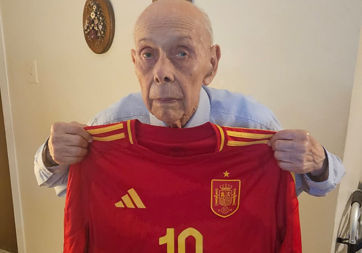 A sus casi 94 años, es el hincha español más veterano en Nueva York: «Si pudiera iba al estadio»