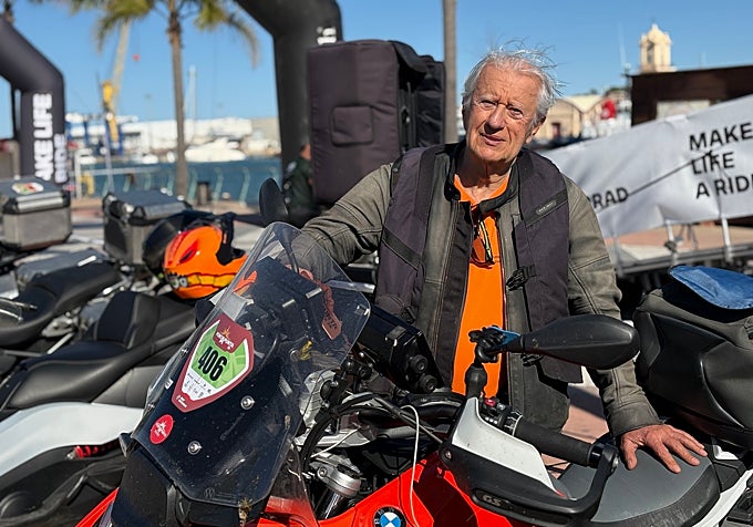 Paco Torres, el participante más veterano del BMW PuntApunta