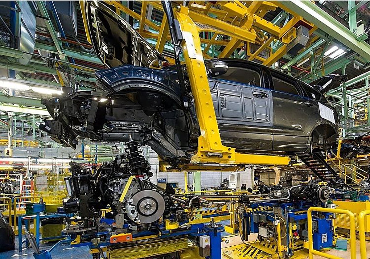 Línea de producción de Ford en Almussafes