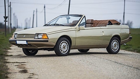 Renault Fuego Heuliez Cabriolet, una historia única