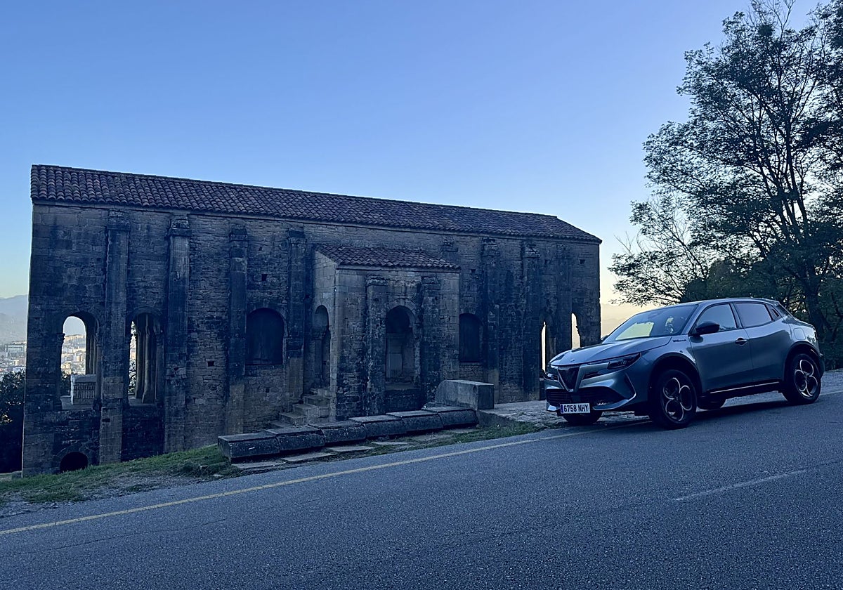 Ruta inmersiva por el prerrománico asturiano con el Alfa Romeo Junior Sport Speciale