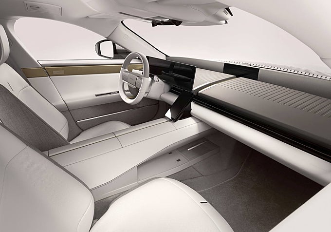 Interior del Jaguar Type 01