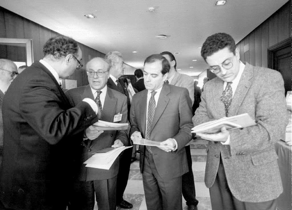 05.12.95 En la inauguración del Foro INternacional de Investigación y Desarollo, en Valladolid.